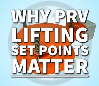 Why PRV Opening Set Points Matter
